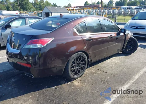 2009 Acura Tl 3.5 из США, поврежденный, VIN 19UUA86249A016779